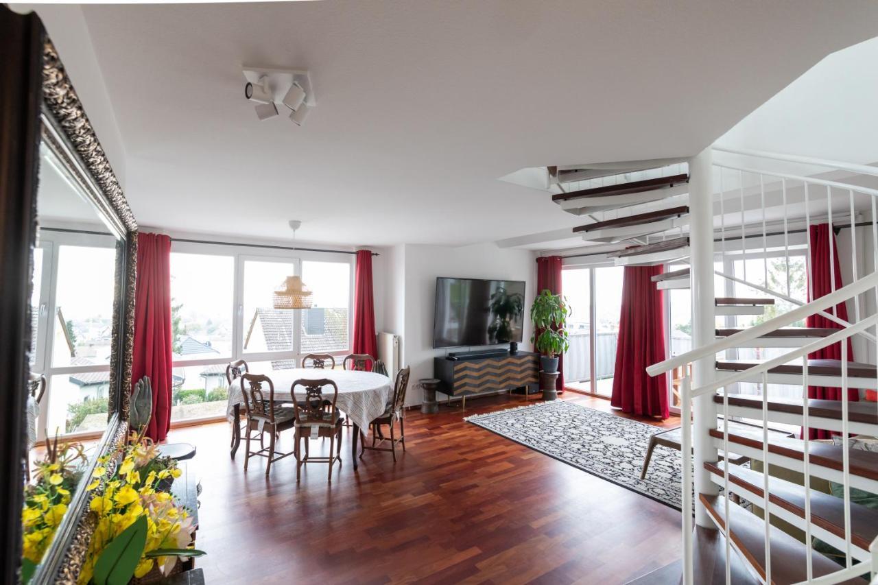 The Beverly Hills Of Frankfurt In Hofheim Penthouse Or Garden Exteriör bild